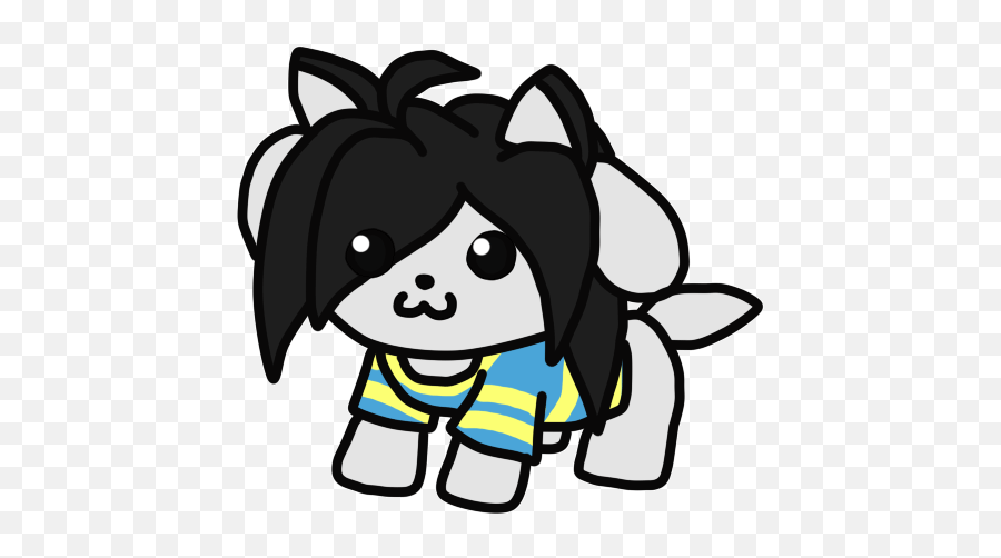 Top Undertale Plush Stickers For - Hoi Temmie Gif Emoji,Why Is The Annoying Dog Emoticon Undertal