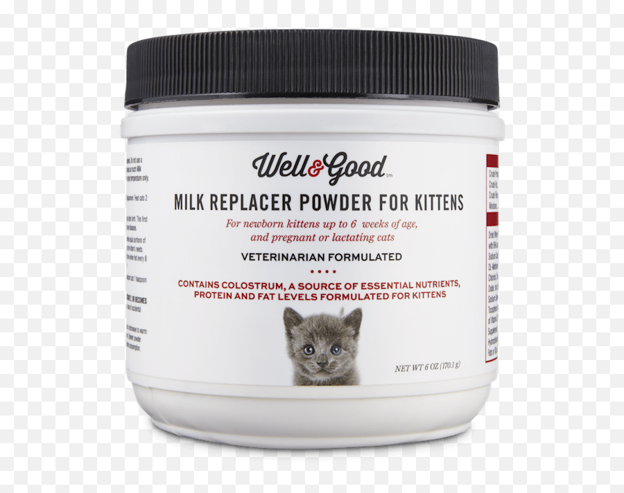 Well U0026 Good Milk Replacer For Kittens 6 Oz - Well And Good Milk Replacer For Kittens Emoji,Cat Definitely Show Emotion