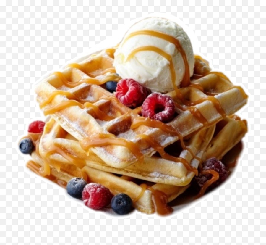 Waffles Sticker Challenge On Picsart Emoji,Have A Waffle Emoticon