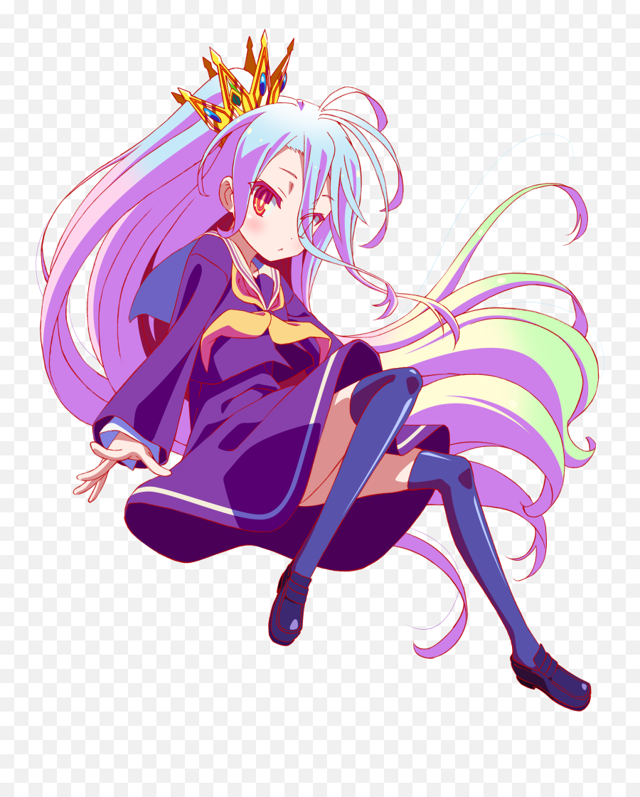 Shiro - Shiro No Game No Life Anime Emoji,Pale Anime Emotion