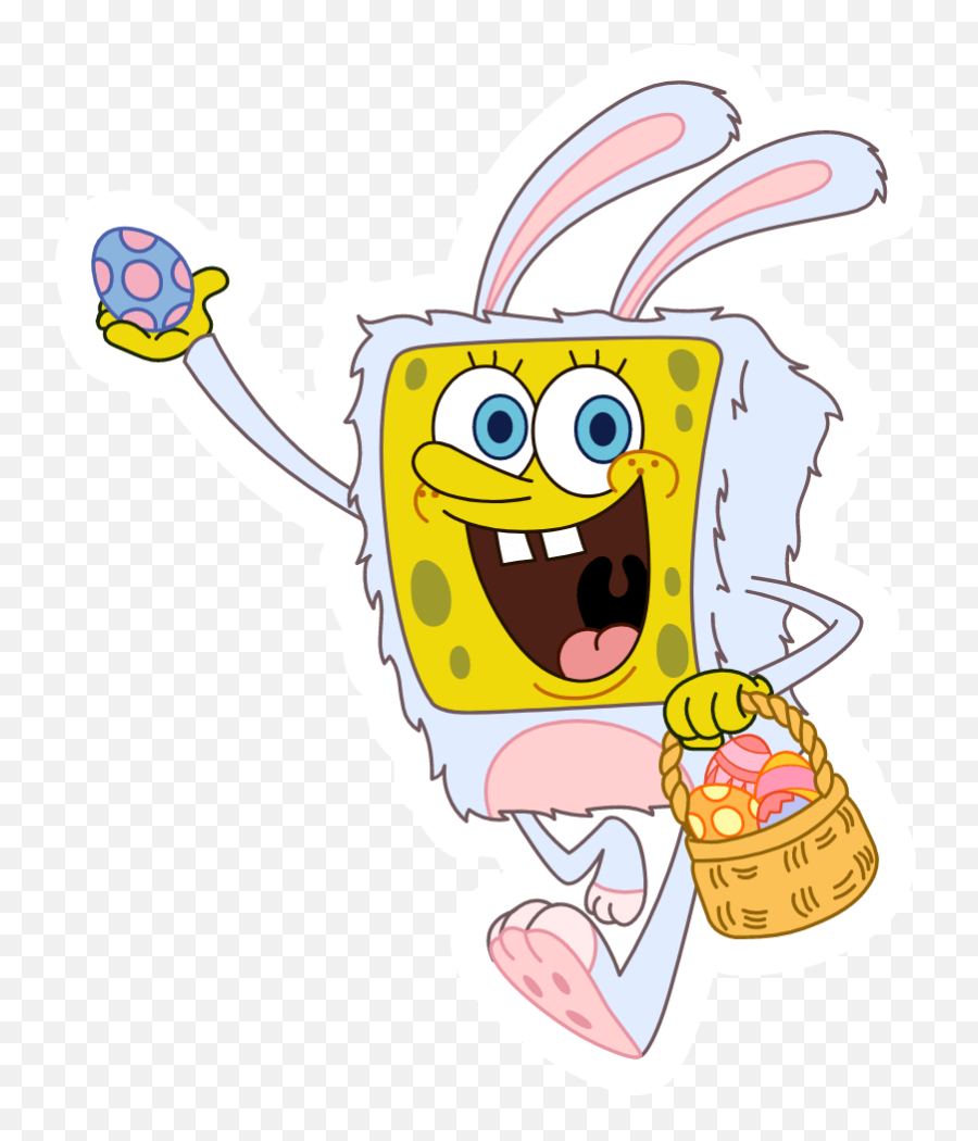 Pin - Spongebob Easter Emoji,Sponge Bob Emojis