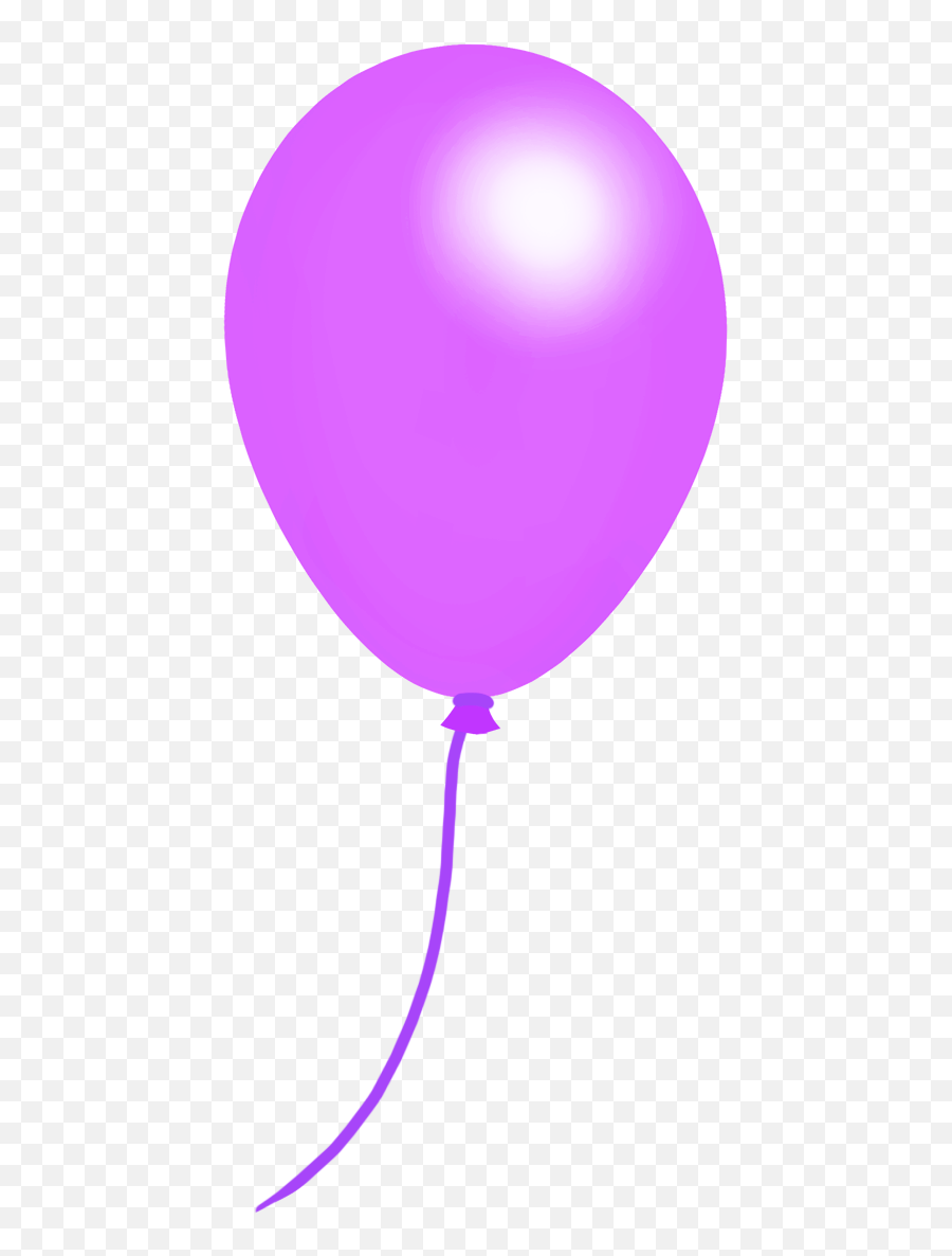 Balloon Clipart - Purple Balloon Clipart Transparent Background Emoji,Balloon Emoticon Text