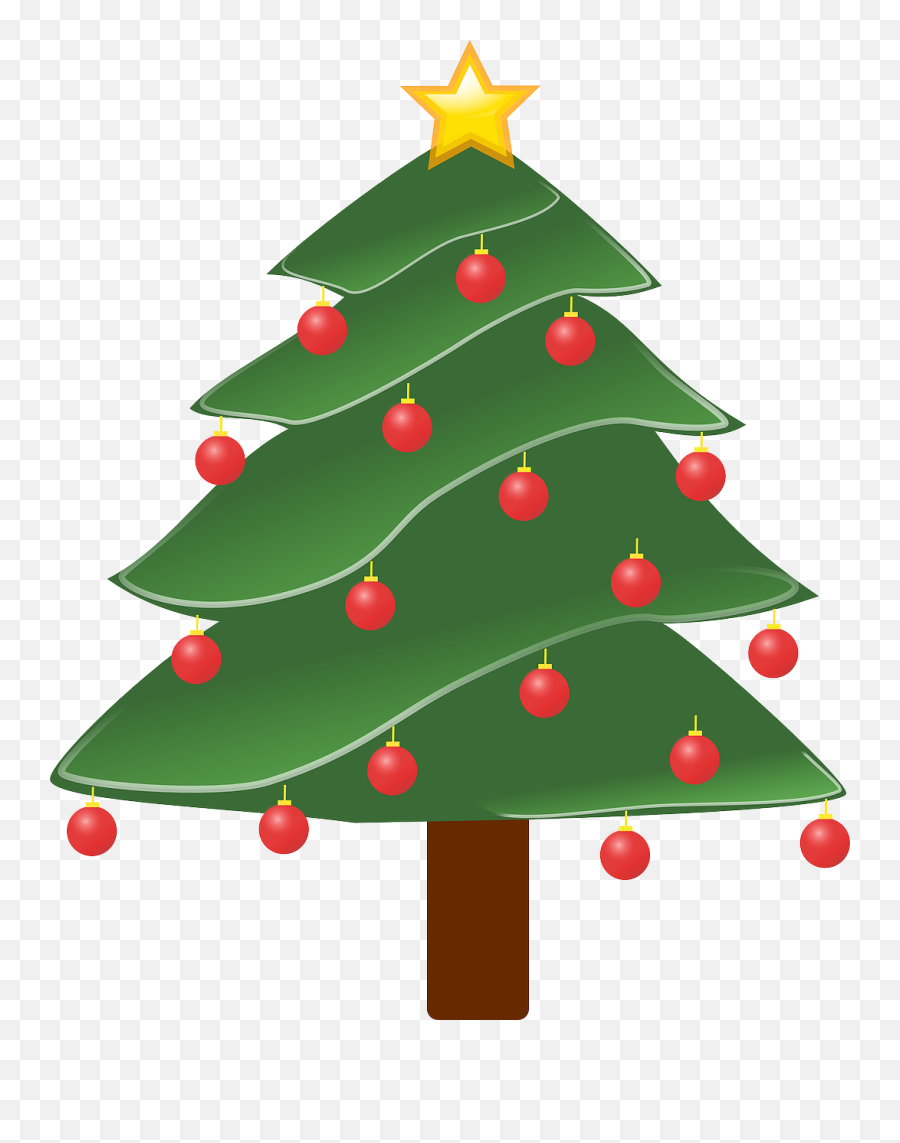 Lightly Decorated Evergreen 1 Christmas Xmas Tree Peace - Did The Christmas Tree Come Emoji,Christmas Tree Emoji