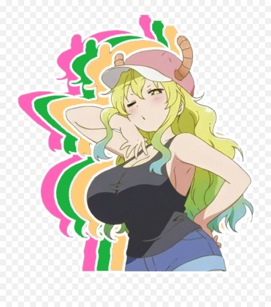 The Most Edited Lucoa Picsart - Miss Dragon Maid Personnage Emoji,Shouta Dragon Maid Emojis