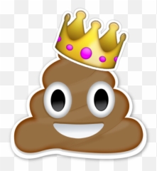 Corona Popo Tumblr Sticker - Transparent Poop Emoji,Emoji Popo