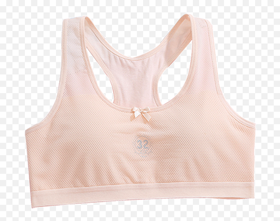 Pure Cotton Girls Underwear Developmental Vest Elementary - Sleeveless Emoji,Emotion Detection Sports Bra