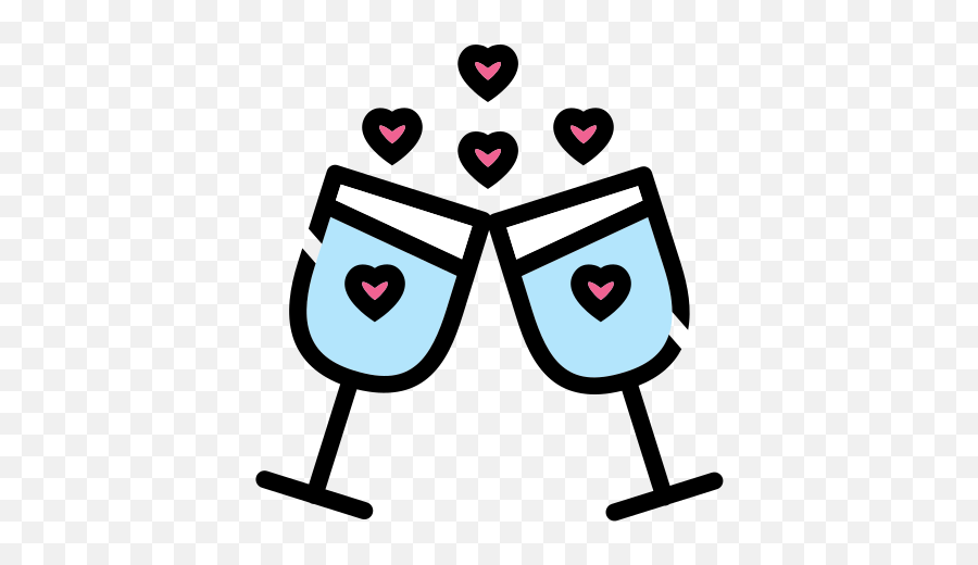 Toast Love Free Icon Of Love - Its 3 O Clock Somewhere Emoji,Drinking A Toast Emoticon
