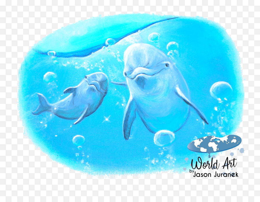 Ez - On Babeez Mom And Baby Collection Marine Life Series Emoji,Dolphins Emoticon