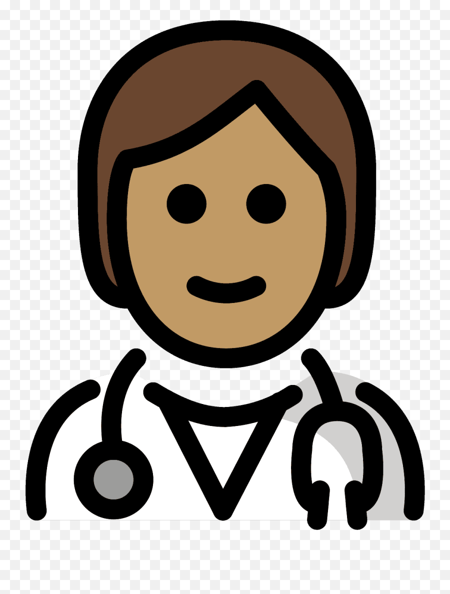 Health Worker Emoji Clipart Free Download Transparent Png,Job Emojis Male Female