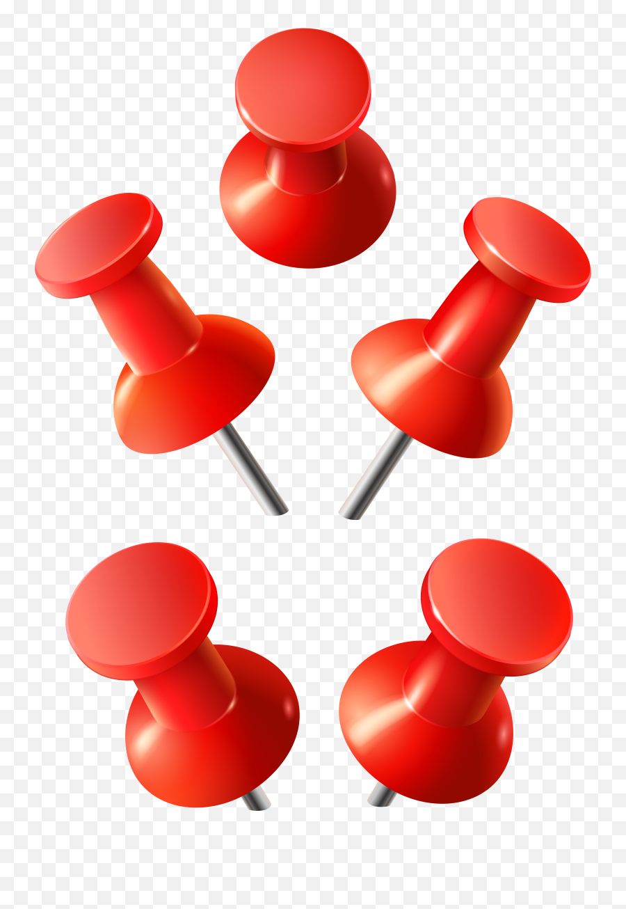 Red Push Pin Png U0026 Free Red Push Pinpng Transparent Images - Clip Art Push Pin Png Emoji,Red Pin Emoji