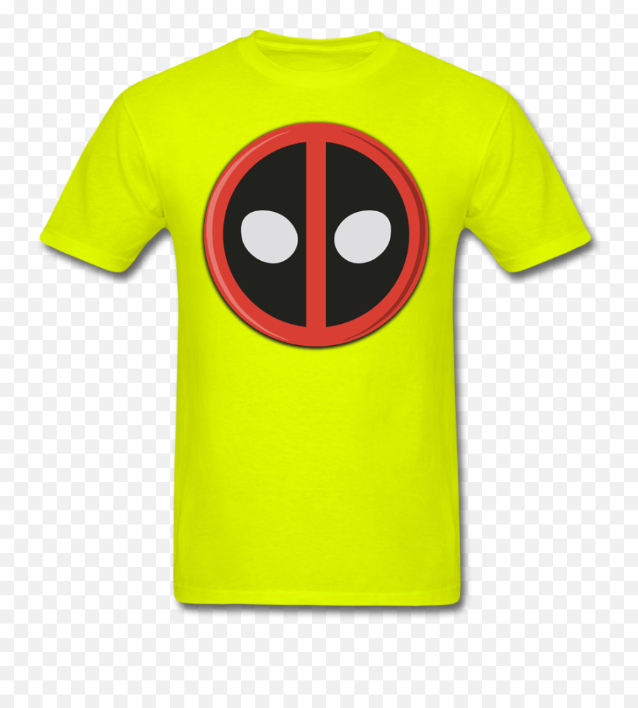 Deadpool Logo Menu0027s T - Shirt U2013 Finepaean T Shirt Emoji,Godzilla Emoticon