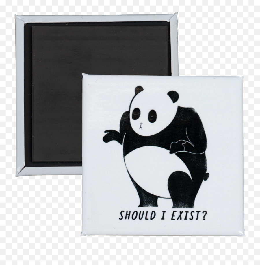 Existential Panda Magnet The Daily Wire Emoji,Pandas Emoji