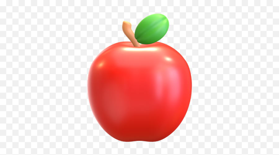 Red Apple Fruit 3d Illustrations Designs Images Vectors Emoji,Apple Apple Emoji