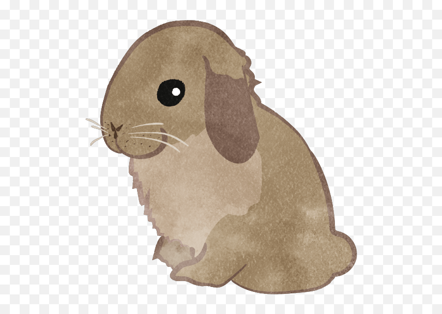 Smiling Holland Lop Rabbits - Cute2u A Free Cute Emoji,Smiling Bunny Emoji