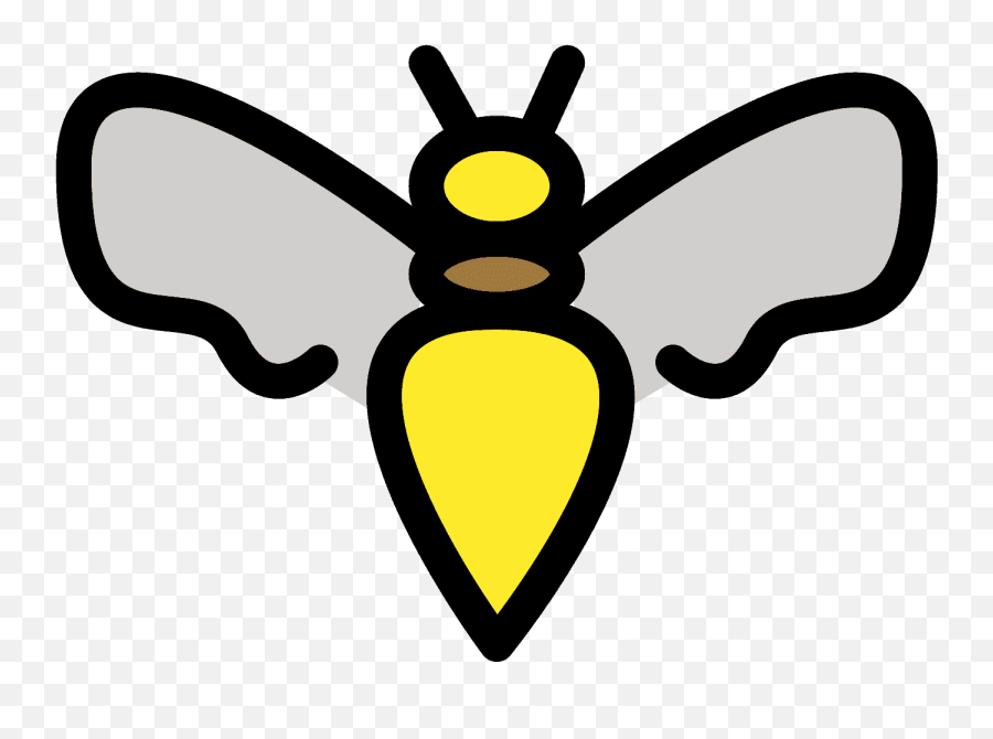 Honeybee Emoji Clipart - Abeille Emoji,Bee Emoji Transparent