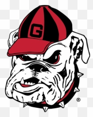Uga Stickers - Georgia Bulldog Head Logo Emoji,Georgia Bulldog Emoji
