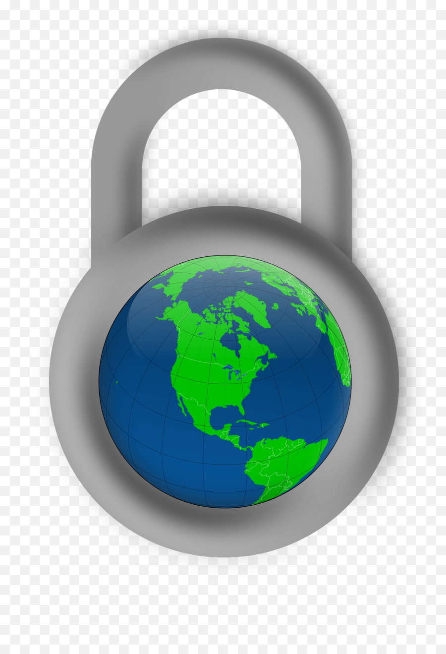 Security About The World Clipart Free Download Transparent - World Map Lock Emoji,Secure Emoji