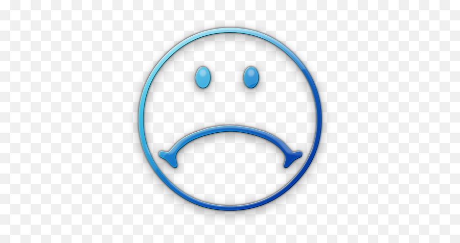 Free Blue Sad Smileys Download Free Clip Art Free Clip Art - Smiley Happy Face Clipart Black And White Emoji,Jelly Emoji