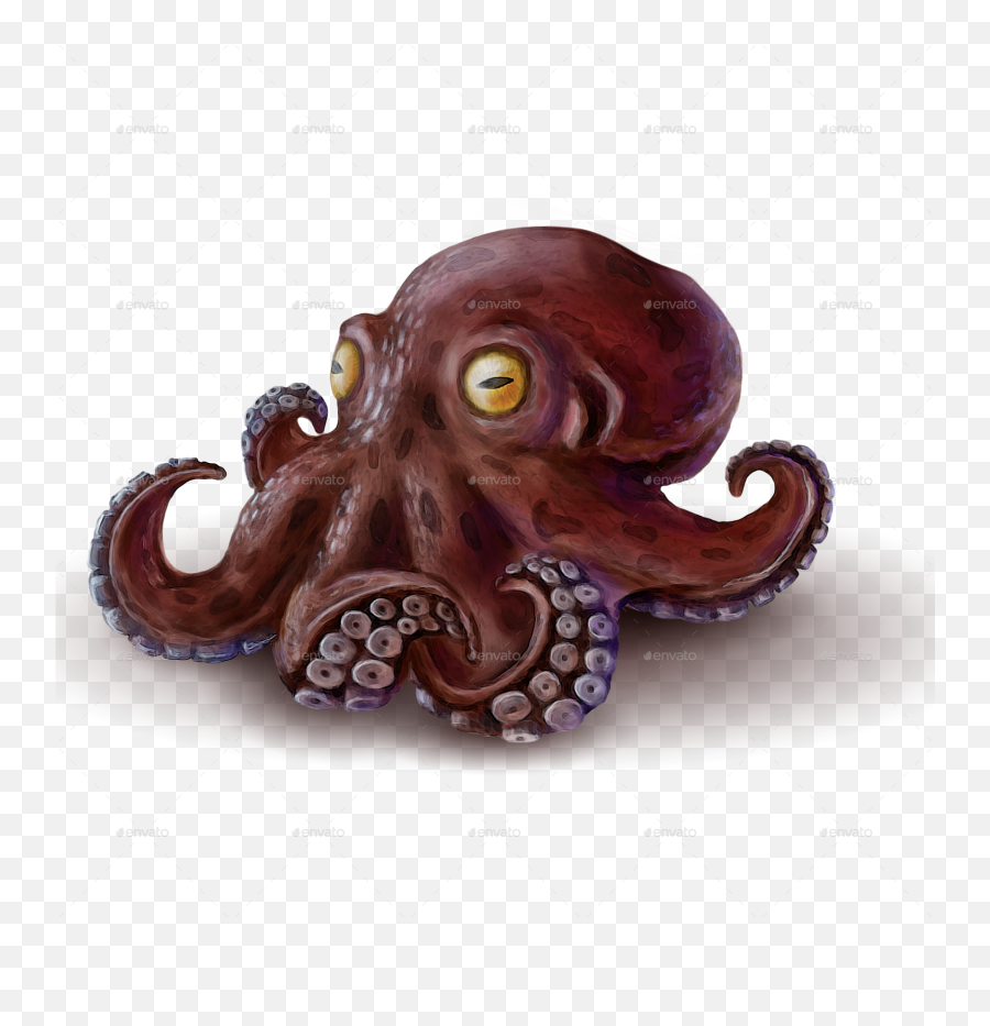 Giant Octopus Transparent Background Transparent Cartoon - Giant Octopus Png Transparent Emoji,Octopus Emoji