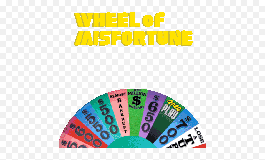 Wheel Of Fortune Wheel Of Misfortune - Dot Emoji,Wheelo F Emotions