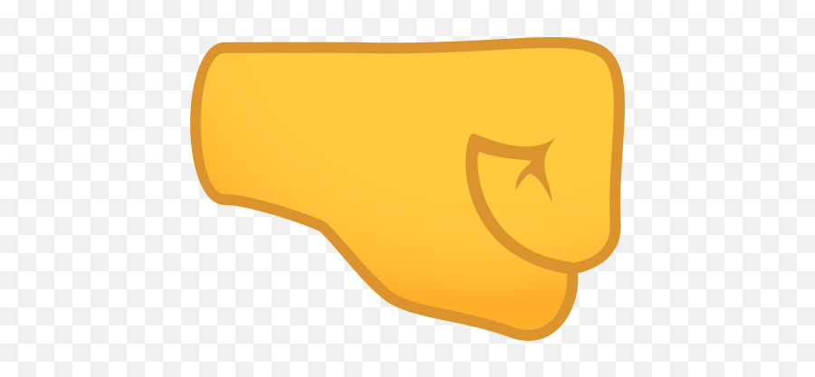 Emoji The Fist Turned To The Right - Emoji De Puño,Fist Emoji