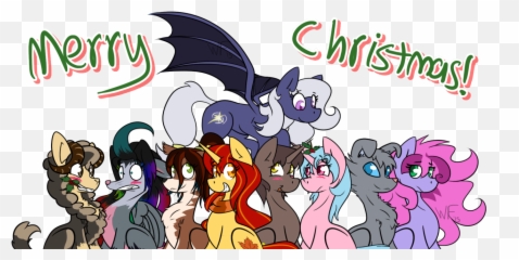 1051618 - Artistartofautumnleaf Artistwhisperfoot Bat Christmas Group Picture Furry Emoji,Emotion Leaf Friendship Violet