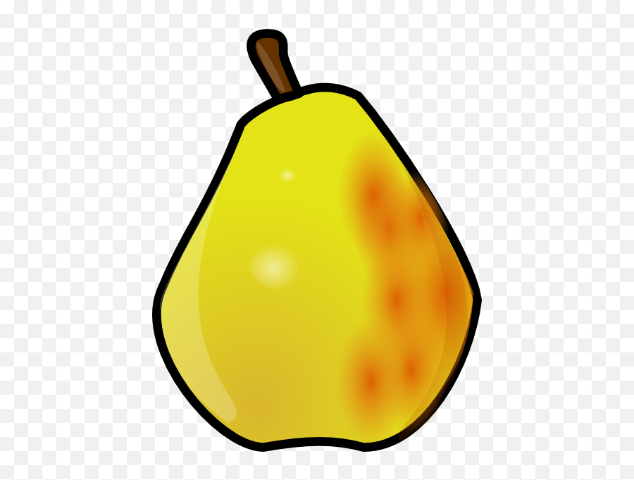 Cartoon Pear - Pear Clipart Transparent Background Emoji,Prickly Pear Emoticon Meaning