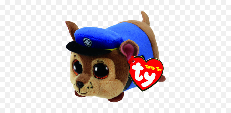 Stationery Gifts And More - Paw Patrol Plush Chase Ty Emoji,Ty Cat Heary Emoji