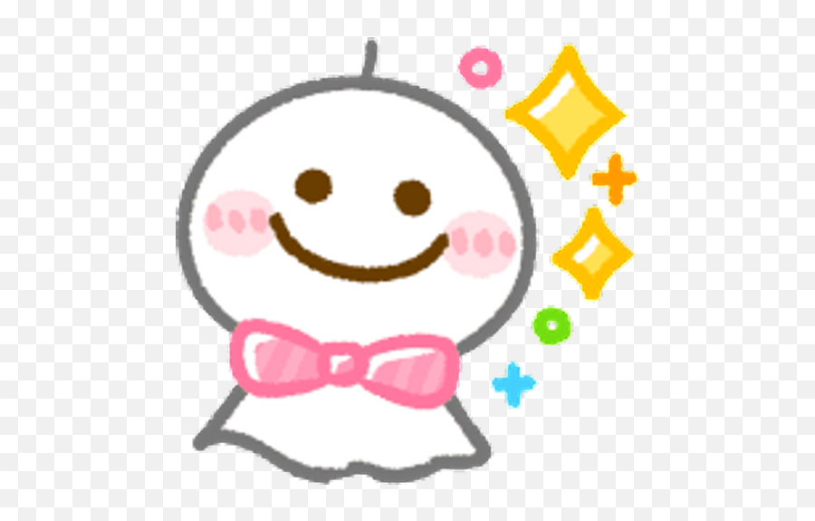 Sticker Maker - Emojis Cute Kawaii 6 Happy,Pink Bow Emojis