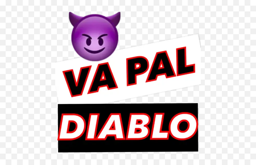 Dominicanadas Whatsapp Stickers - Stickers Cloud Happy Emoji,Emoticon Diablo