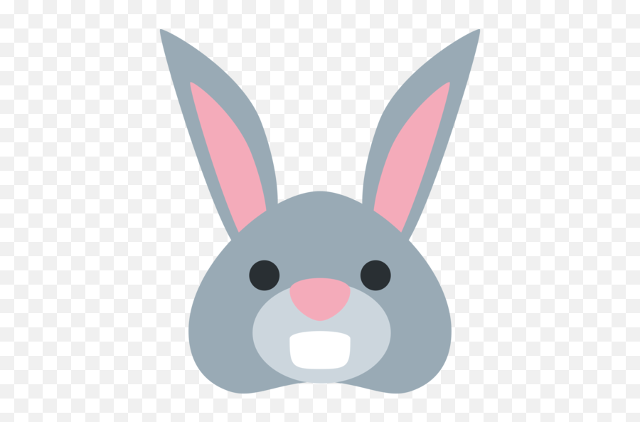 Rabbit Face Emoji - Conejo Emoji,Brownie Emoji