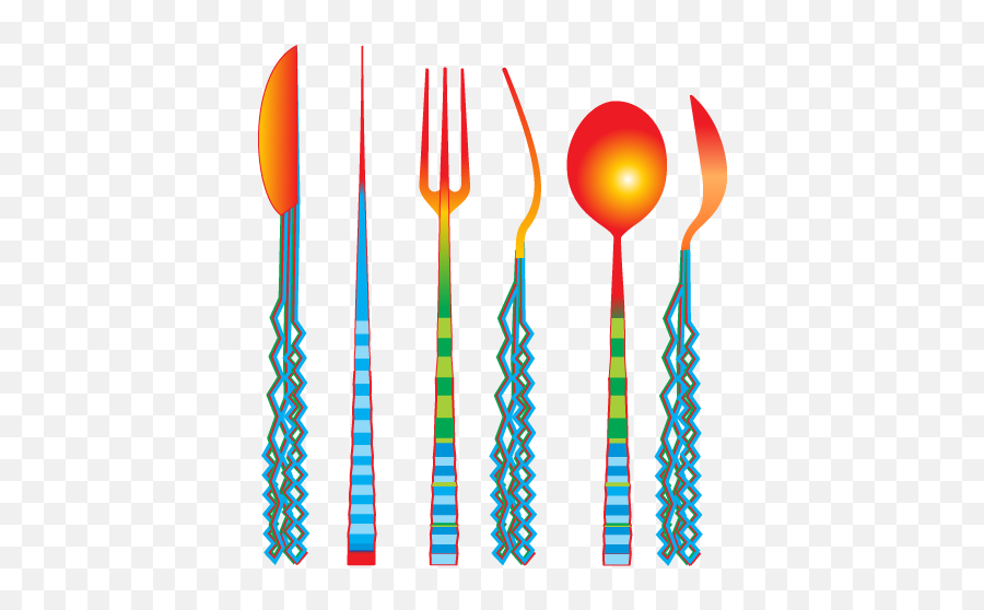 Cutlery - Fork Emoji,Rage Emotion Art