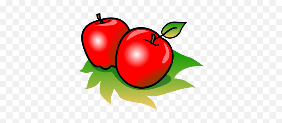 Apples Clipart - Clipartix Clip Art Of Apples Emoji,Apple Fruit Emoji