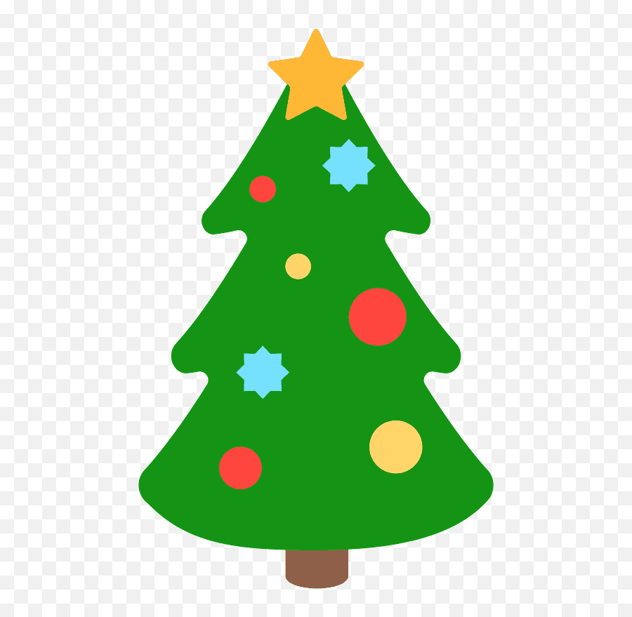 Christmas Tree Emoji Jpg - Clip Art Library Emoji Christmas Tree Transparent Background,Facebook Rose Emoji