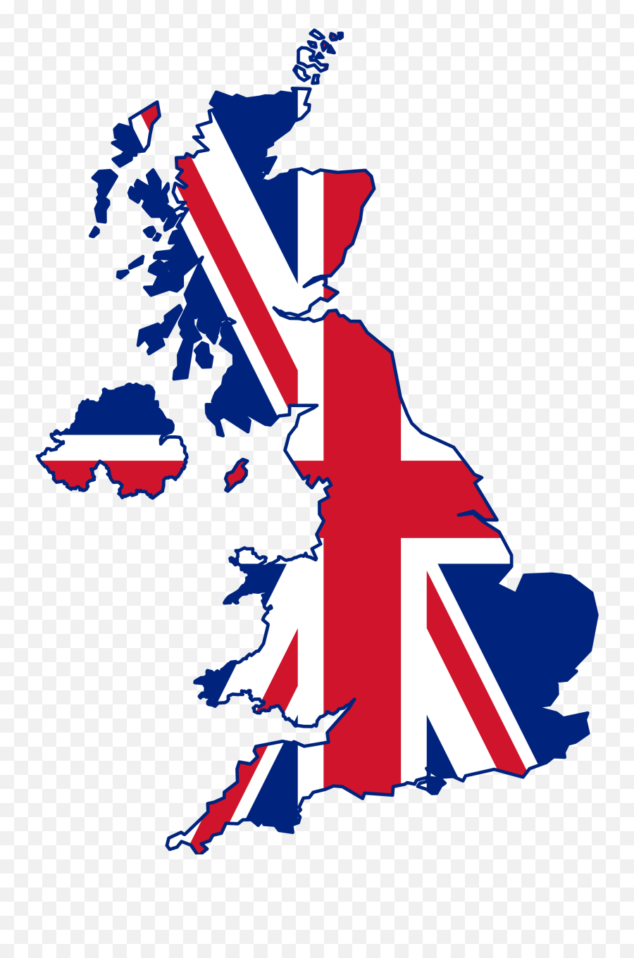 Northern Ireland Flag Outline - Great Britain Union Jack Emoji,Northern Ireland Flag Emoji