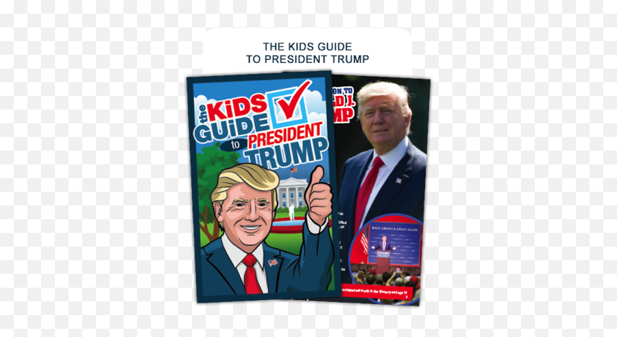 The Kids Guide Patriotic Kids Gift Bundle - Kids Guide To President Trump Emoji,Donald Trump Emoticon For Html