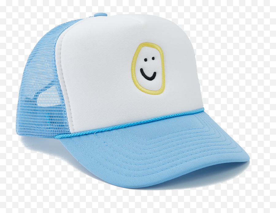 The Basic Smiley Hat - For Baseball Emoji,Transparent Baseball Cap Emoji