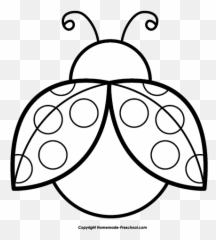 Free Ladybug Clipart 6 - Clip Art Ladybug Outline Emoji,Emoticon For A Lady Bug
