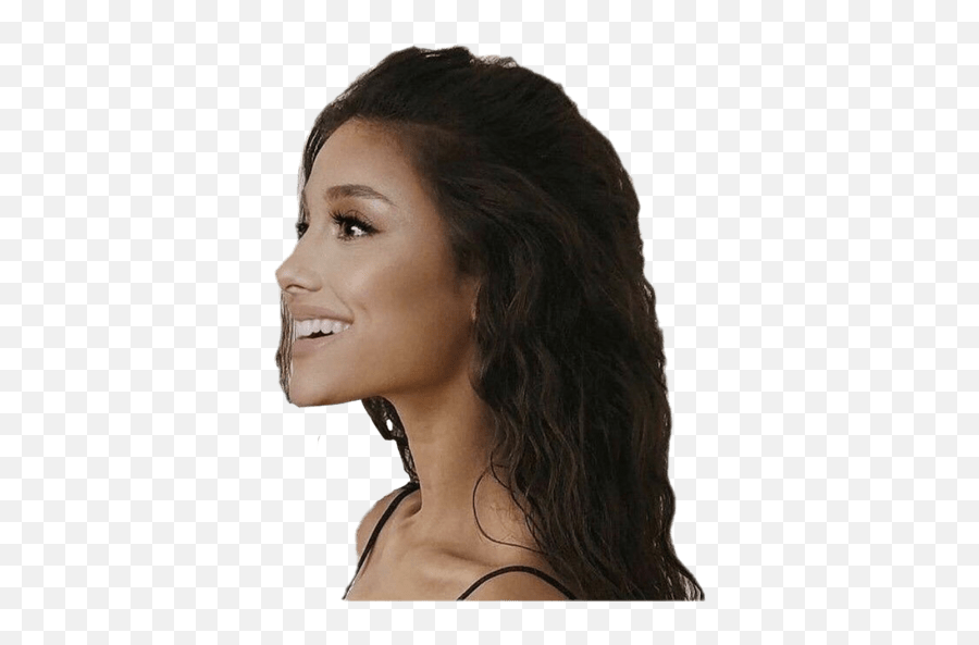 Ariana Grande - Ariana Grande On Curly Hair Emoji,Emojis De Ariana Grande