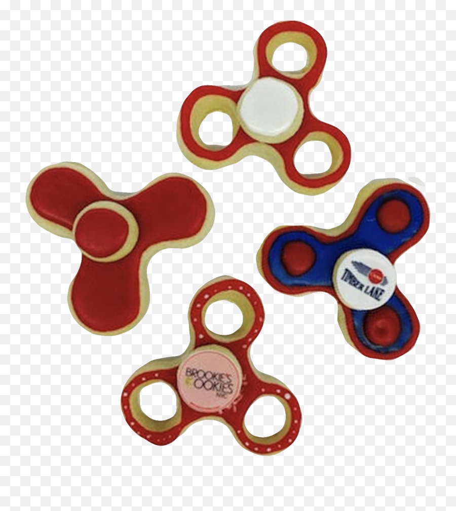 Fidget Spinner Cookies - Solid Emoji,Fidget Spinners With Crab Emoji