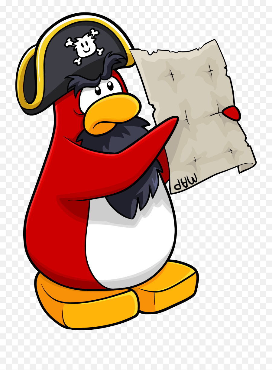 Club Penguin Pirate Hat - Rockhopper Penguin Club Penguin Emoji,Club Penguin Song Emoji
