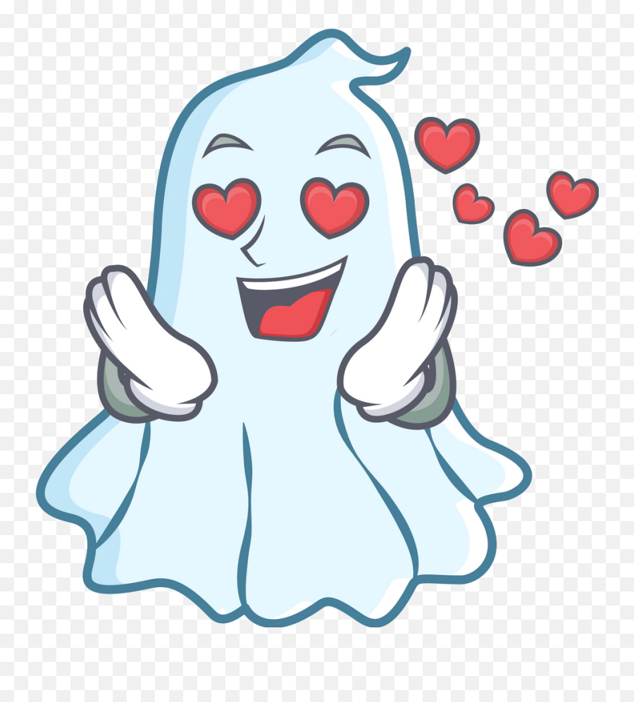 Lamour - Guitar Ghost Emoji,Cute Emoji Ghost