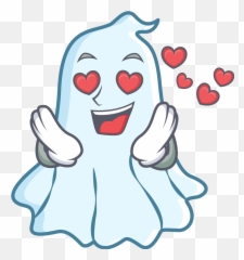 Lamour - Guitar Ghost Emoji,Cute Emoji Ghost