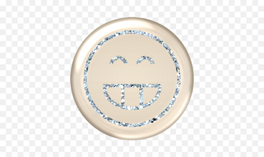 Emoticon Glitter Brad - Blue 2 Graphic By Marisa Lerin Moon Emoji,Emoticon 2