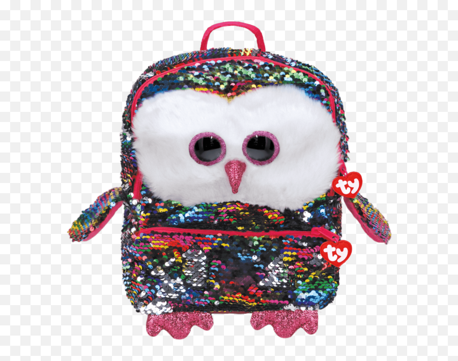Ty Fashion Owen The Owl Sequin Backpack For Sale Online Ebay Emoji,Emoji Little Backpacks