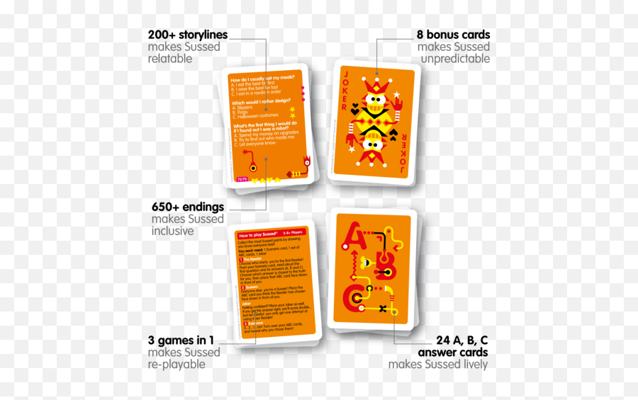 Sussed Card Games U2013 Games To Get Ltd - Vertical Emoji,Mixed Emotions Therapy Cards