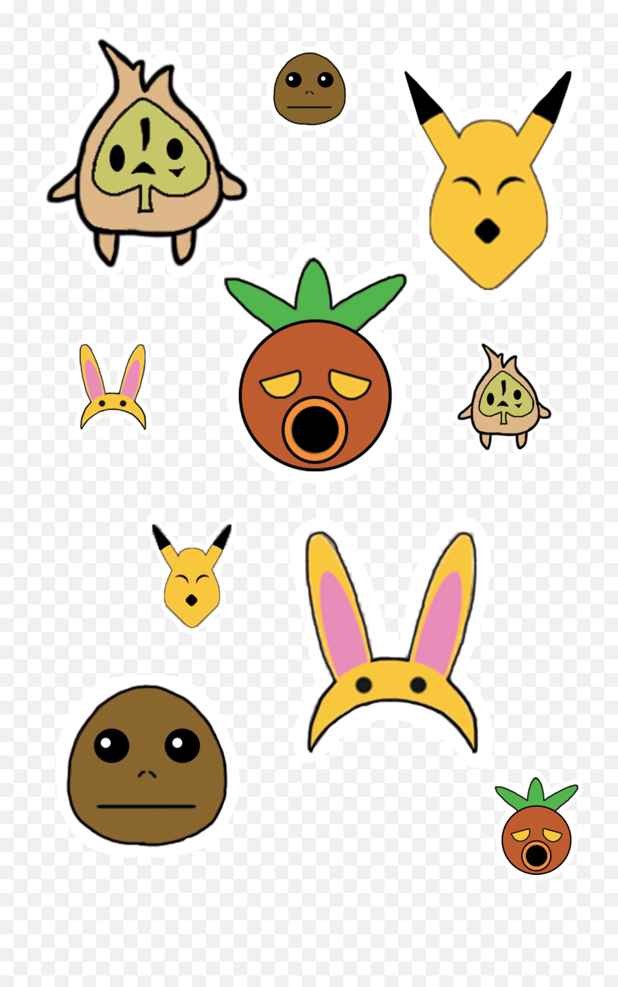 Legend Of Zelda Majorau0027s Mask Sticker Sheets Defective Sold Emoji,Legendary Emoticons