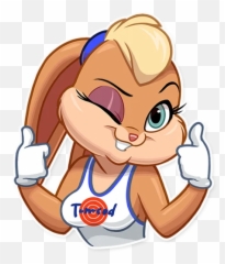 Lola Bunny Telegram Stickers Emoji,Space Jam In Emoticons