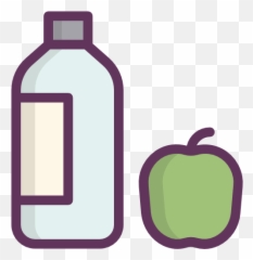 Water Apple Food Free Icon Of Kitchen Bold Line Color Mix Emoji,Free Shadow Emoticons Of A Chef Kitchen