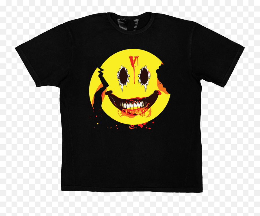 Laugh Now Cry Later T - Shirt Black Vlone Official Shop Emoji,Crying Emoticon Text Laughing